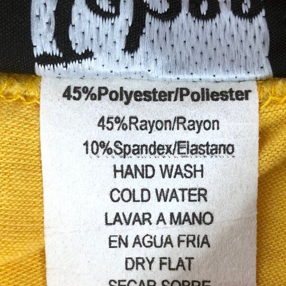 Vintage Y2K Taboo Yellow Floral Fairycore Coquette Smocked Babydoll Top / Small - Picture 6 of 7